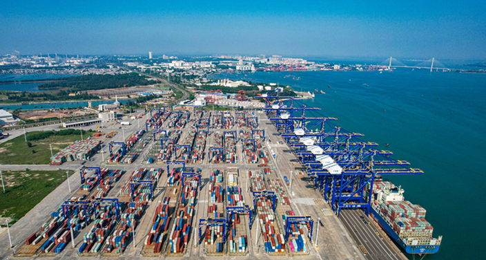 Hainan - Belt and Road trade volume spikes