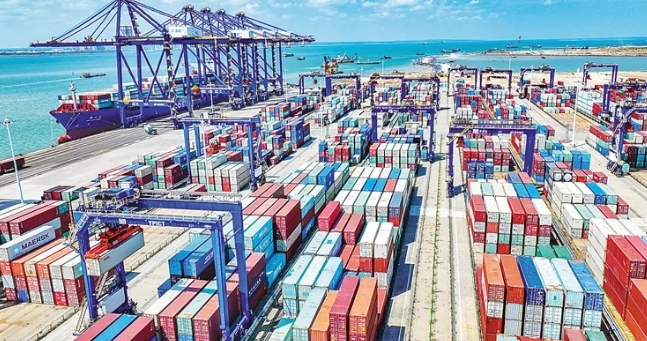 Hainan's 72 shipping lines carry goods across the globe